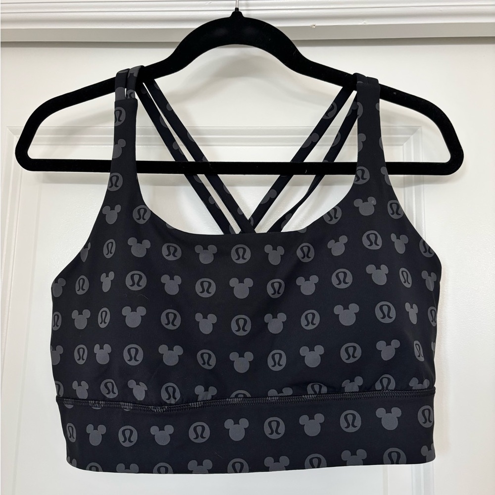 NWOT Lululemon x Disney Long line Engery Bra